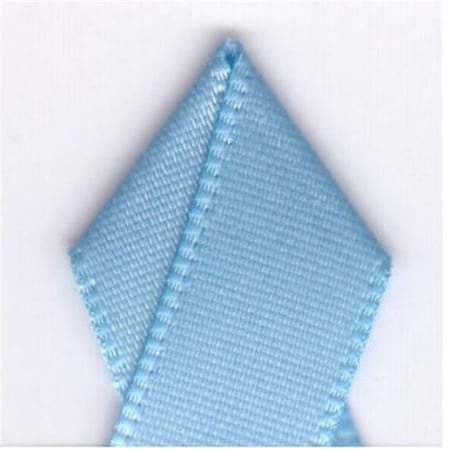 Papilion Papilion R074300120311100Y .5 in. Single-Face Satin Ribbon 100 Yards - Blue Mist R074300120311100Y